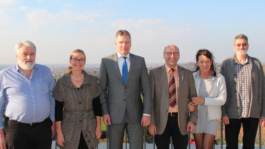 Der neue Vorstand des RBV Freiburg mit dem BBW-Vorsitzenden
