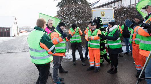 Warnstreik Autobahnmeisterei Kirchheim